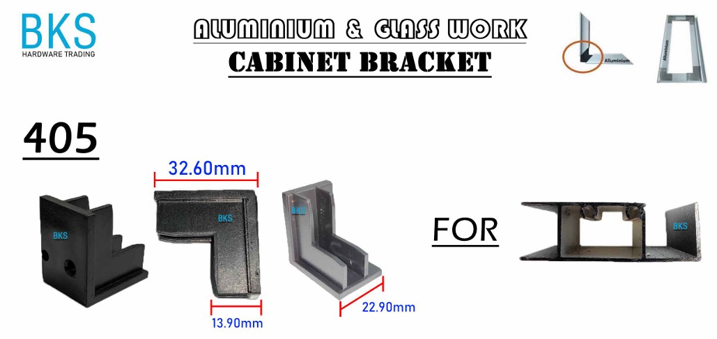 405 Cabinet Door Corner Bracket