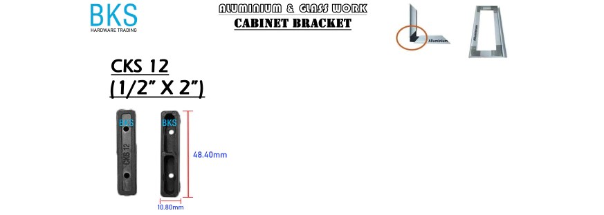 CKS 12 (1/2"x2") Hollow Bracket